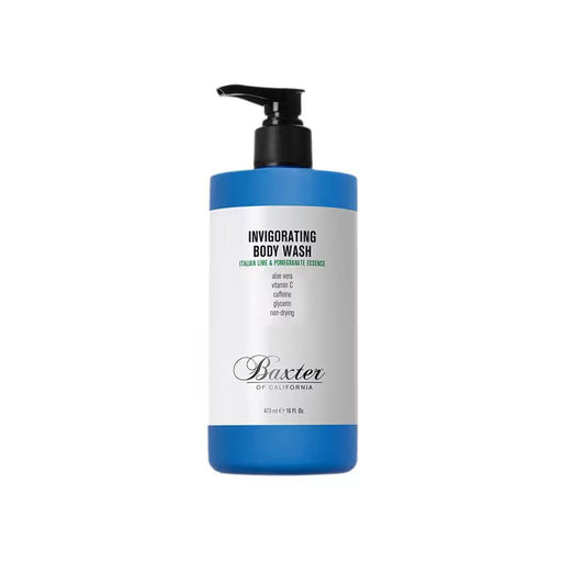 VIP Extensions Baxter of California Invigorating Body Wash, Italian Lime & Pomegranate Essence Body Wash White Smoke 16 oz