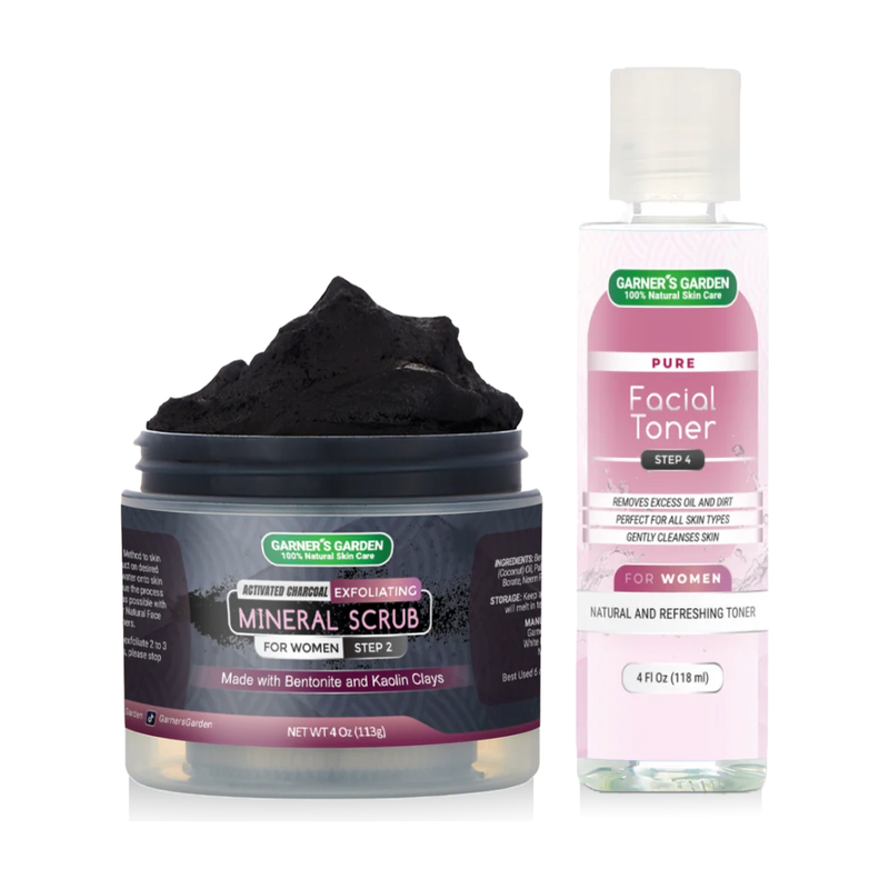 Garner's Garden Activated Charcoal Scrub Scrubs