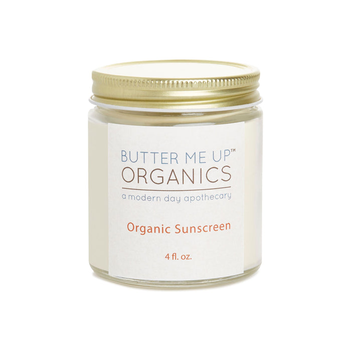 Natural Organic Sunscreen / Safe Sunscreen / Non-Nano Zinc Oxide Sunscreen / Sun Protection / Butter Me Up Organics