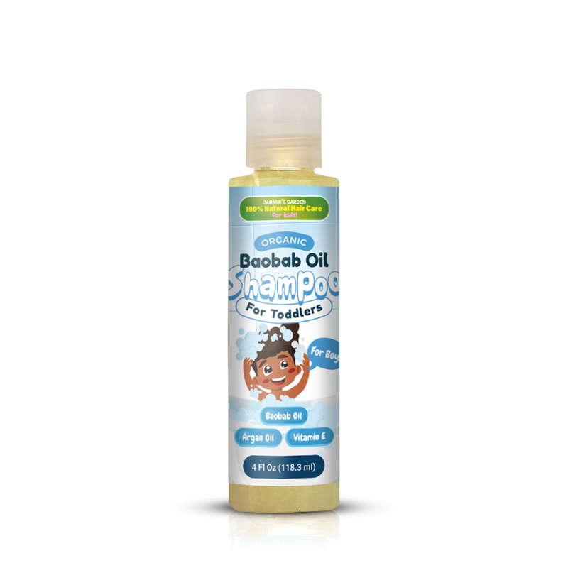 Garner's Garden Organic Baobab Oil Toddler Shampoo Baby Care