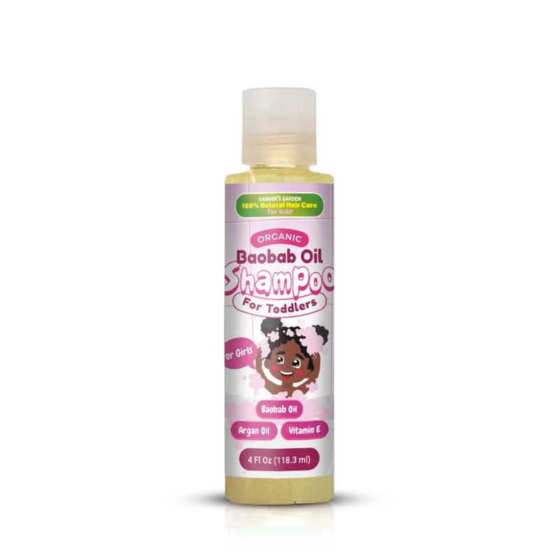 Garner's Garden Organic Baobab Oil Toddler Shampoo Baby Care
