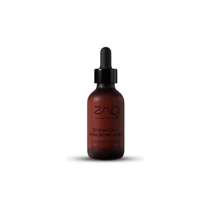 ZAQ Skin & Body -  Hydrating Collagen Boosting Serum - Antioxidants, Hyaluronic Acid And Echinacea Stem Cells