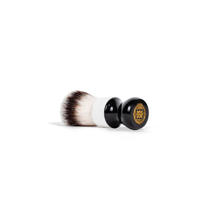 Noble Otter Synthetic Shave Brush - Black/White - 26MM Shaving Brush