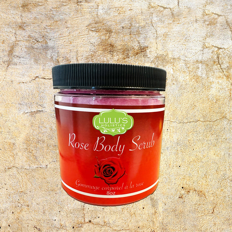 Lulu’s Holistics Rose Body Scrub