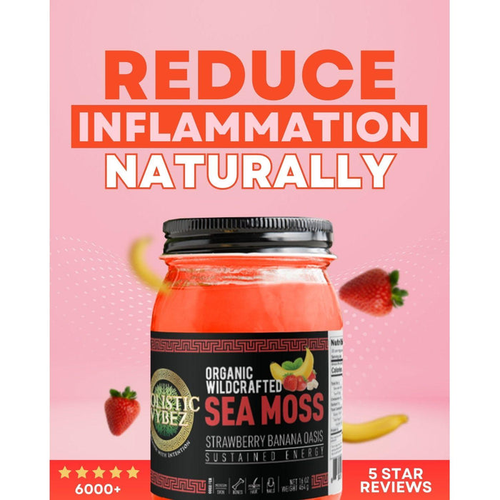 Strawberry Banana Oasis Sea Moss Gel