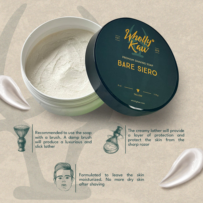 Bare Siero Shaving Soap by WhollyKaw