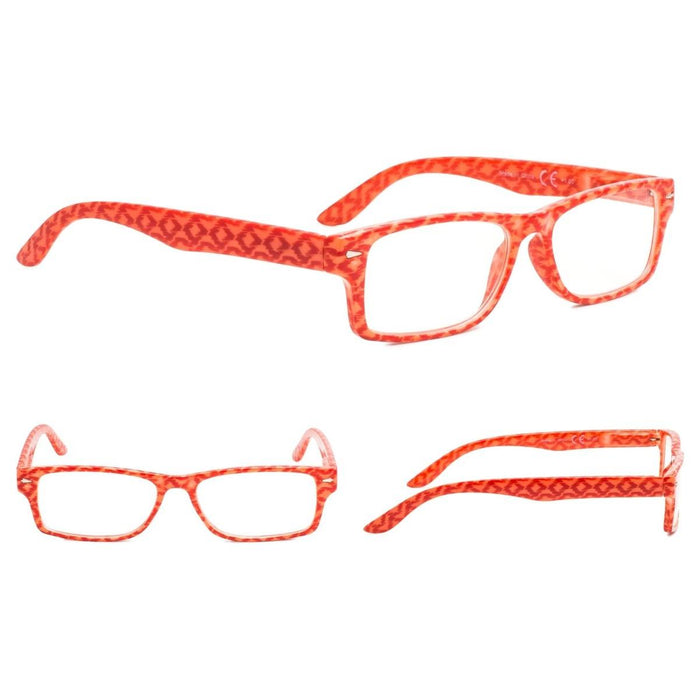 Eyekeeper - 5 Pack Colorful Patterned Reading Glasses R066