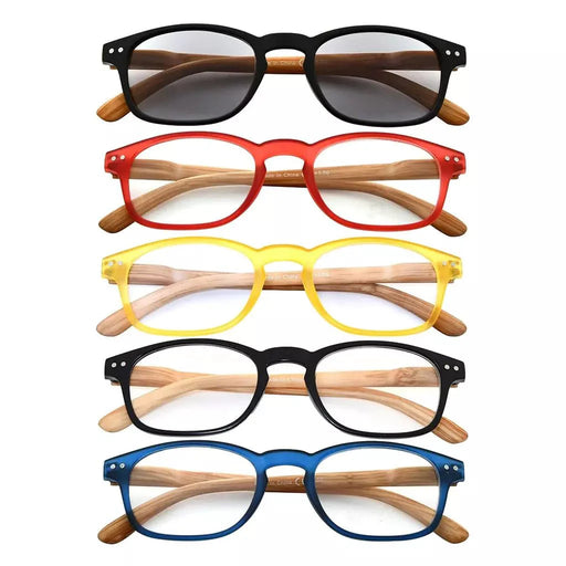 eyekeeper.com 5 Pack Bamboo Pattern Reading Glasses R034 Eyeglasses