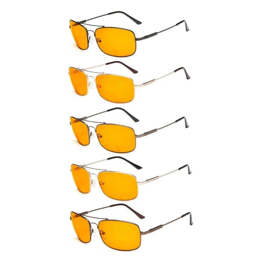 eyekeeper.com 5 Pack Blue Light Blocking Bifocal Readers DSSG1805 Eyeglasses