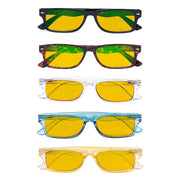 eyekeeper.com 5 Pack Blue Light Blocking Reading Glasses HP066 Eyeglasses