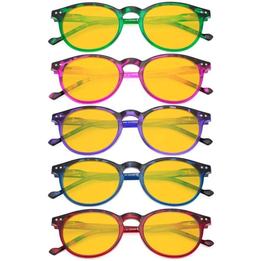 eyekeeper.com 5 Pack Blue Light Blocking Reading Glasses HP071F Eyeglasses