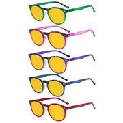 eyekeeper.com 5 Pack Blue Light Blocking Reading Glasses HP071F Eyeglasses
