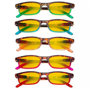 eyekeeper.com 5 Pack Blue Light Blocking Reading Glasses HP111D Eyeglasses