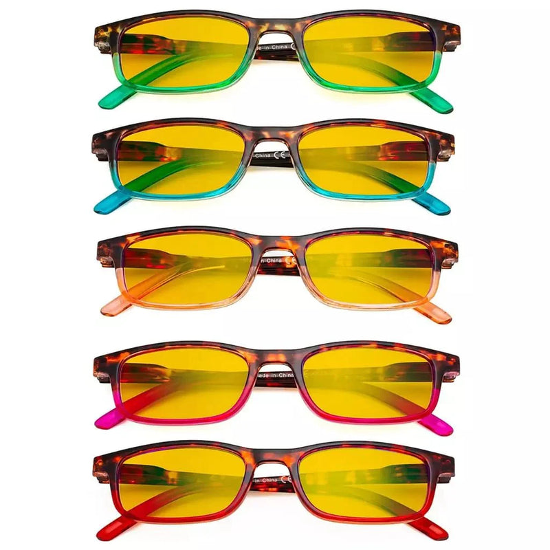 eyekeeper.com 5 Pack Blue Light Blocking Reading Glasses HP111D Eyeglasses