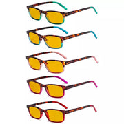 eyekeeper.com 5 Pack Blue Light Blocking Reading Glasses HP111D Eyeglasses