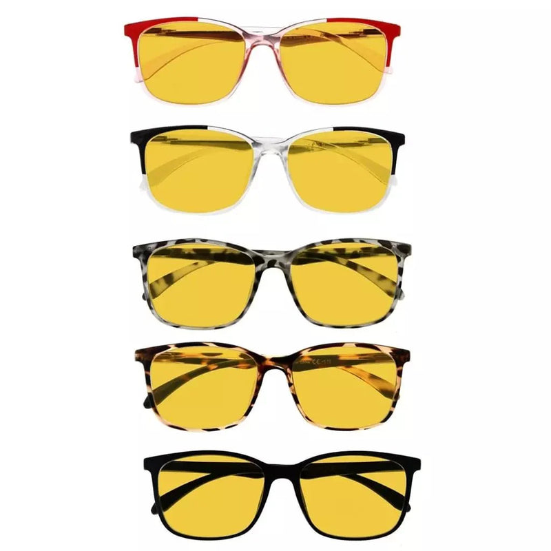 eyekeeper.com 5 Pack Blue Light Blocking Reading Glasses HP9113 Eyeglasses