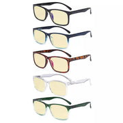 eyekeeper.com 5 Pack Blue Light Blocking Reading Glasses TM1805 Eyeglasses