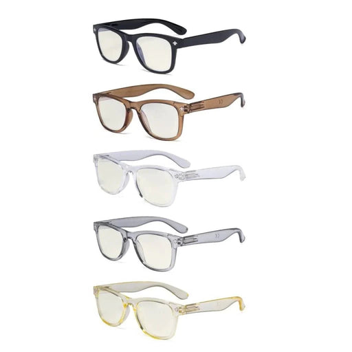 eyekeeper.com 5 Pack Blue Light Filter Eyeglasses UVRS027 Eyeglasses