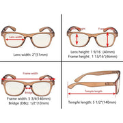 eyekeeper.com 5 Pack Blue Light Filter Eyeglasses UVRS027 Eyeglasses