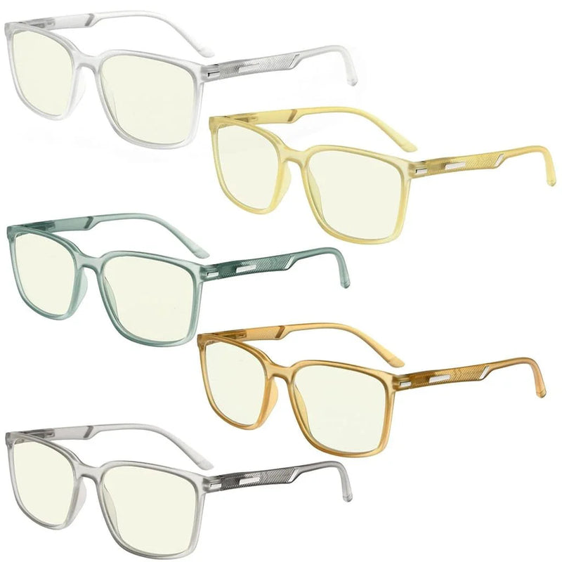 eyekeeper.com 5 Pack Blue Light Filter Reading Glasses UVR151 Eyeglasses