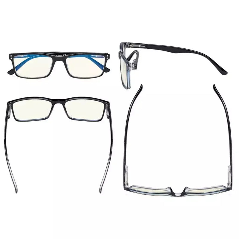 eyekeeper.com 5 Pack Blue Light Filter Reading Glasses UVR802 Eyeglasses