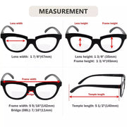 eyekeeper.com 5 Pack Cat-eye Bifocal Reading Glasses BR2102 Eyeglasses