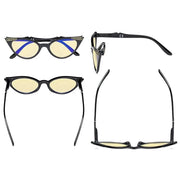 eyekeeper.com 5 Pack Cat-eye Blue Light Blocking Eyeglasses TM914 Eyeglasses