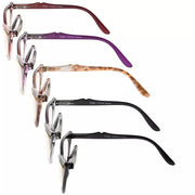 eyekeeper.com 5 Pack Cat-eye Blue Light Blocking Reading Glasses CG914 Eyeglasses