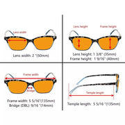eyekeeper.com 5 Pack Cat-eye Blue Light Blocking Reading Glasses DS9111 Eyeglasses