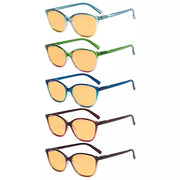 eyekeeper.com 5 Pack Cat-eye Blue Light Blocking Reading Glasses HPFH2 Eyeglasses