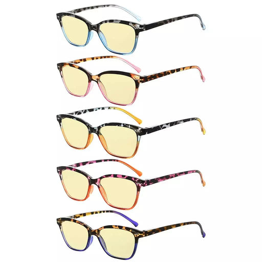 eyekeeper.com 5 Pack Cat-eye Blue Light Blocking Reading Glasses TM9111 Eyeglasses