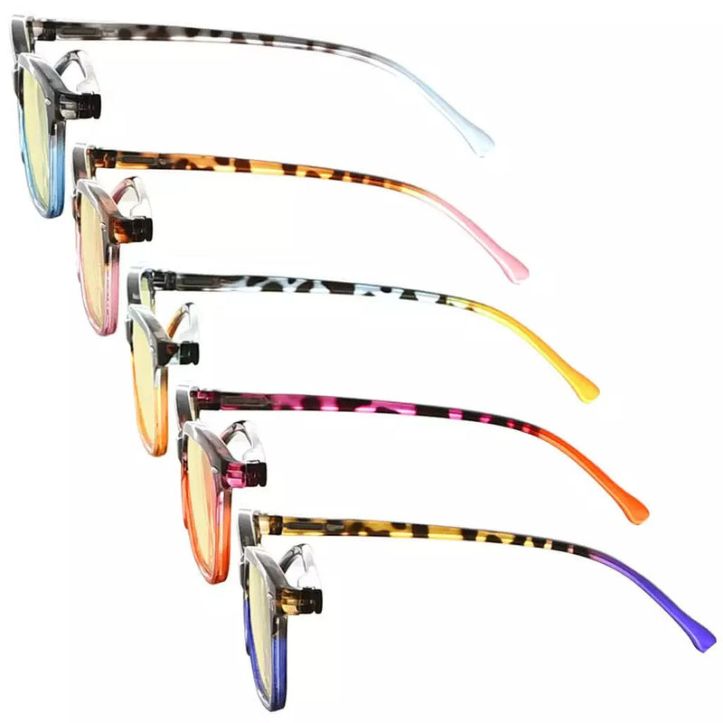 eyekeeper.com 5 Pack Cat-eye Blue Light Blocking Reading Glasses TM9111 Eyeglasses