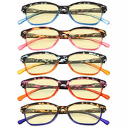 eyekeeper.com 5 Pack Cat-eye Blue Light Blocking Reading Glasses TM9111 Eyeglasses