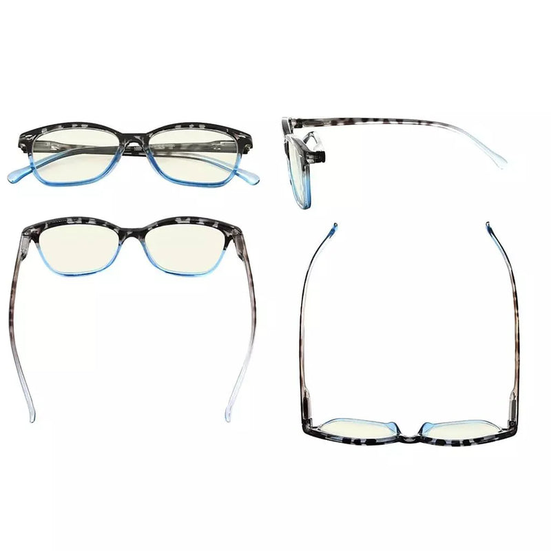 eyekeeper.com 5 Pack Cat-eye Blue Light Filter Readers UVR9111 Eyeglasses