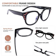 eyekeeper.com 5 Pack Cat-eye Reading Glasses Fashion Readers R2119 Eyeglasses