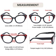 eyekeeper.com 5 Pack Cat-eye Reading Glasses Fashion Readers R2119 Eyeglasses