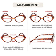 eyekeeper.com 5 Pack Cat-eye Reading Glasses Stylish Readers R2124 Eyeglasses