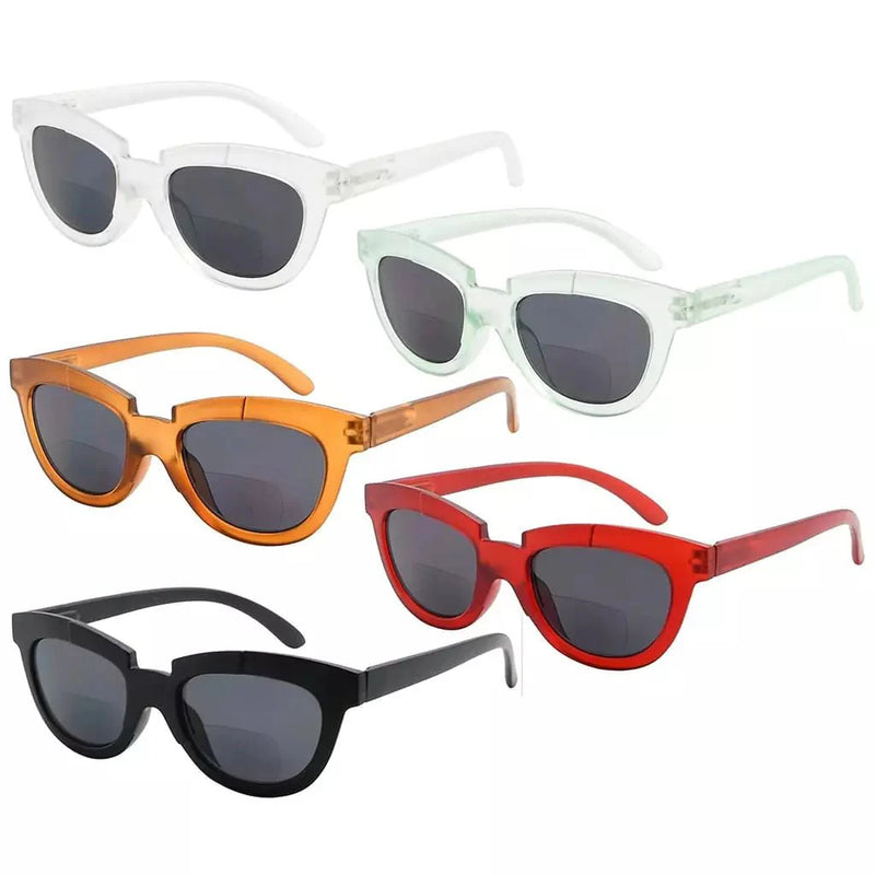 eyekeeper.com 5 Pack Cat-eye Style Bifocal Sunglasses SBR2102 Sunglasses