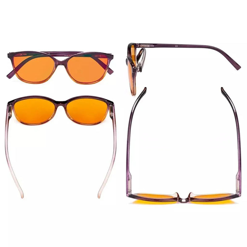 eyekeeper.com 5 Pack Chic Blue Light Blocking Reading Glasses DSFH2 Eyeglasses