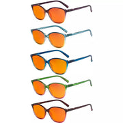 eyekeeper.com 5 Pack Chic Blue Light Blocking Reading Glasses DSFH2 Eyeglasses
