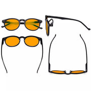 eyekeeper.com 5 Pack Chic Oval Blue Light Blocking Reading Glasses DS071 Eyeglasses