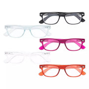 eyekeeper.com 5 Pack Chic Reading Glasses Classic Readers RFH4 Eyeglasses
