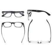 eyekeeper.com 5 Pack Chic Reading Glasses Classic Readers RFH4 Eyeglasses
