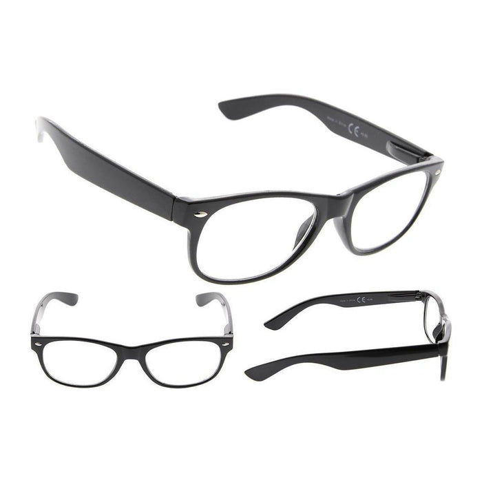 Eyekeeper - 5 Pack Classic 80'S Reading Glasses Include Sunglasses R011