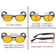 eyekeeper.com 5 Pack Classic Blue Light Blocking Reading Glasses HPFH4 Eyeglasses