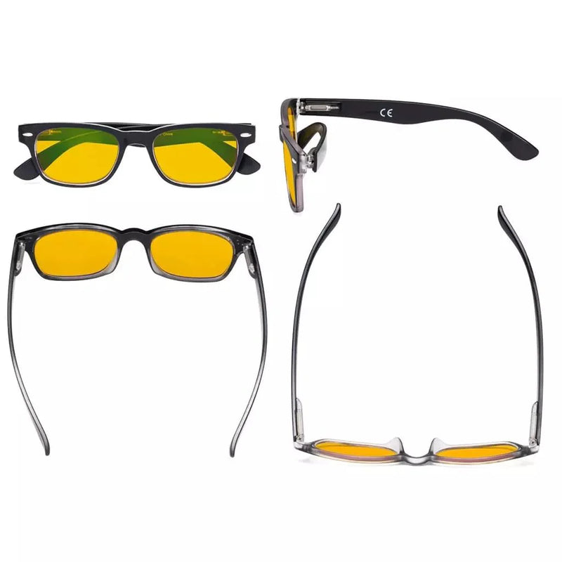 eyekeeper.com 5 Pack Classic Blue Light Blocking Reading Glasses HPFH4 Eyeglasses