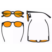 eyekeeper.com 5 Pack Classic Oval Blue Light Blocking Reading Glasses DS091 Eyeglasses