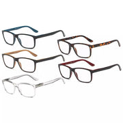 eyekeeper.com 5 Pack Classic Rectangular Reading Glasses R163 Eyeglasses