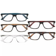 eyekeeper.com 5 Pack Classic Rectangular Reading Glasses R163 Eyeglasses