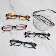 eyekeeper.com 5 Pack Classic Small Reading Glasses Narrow Lens R9104K Eyeglasses